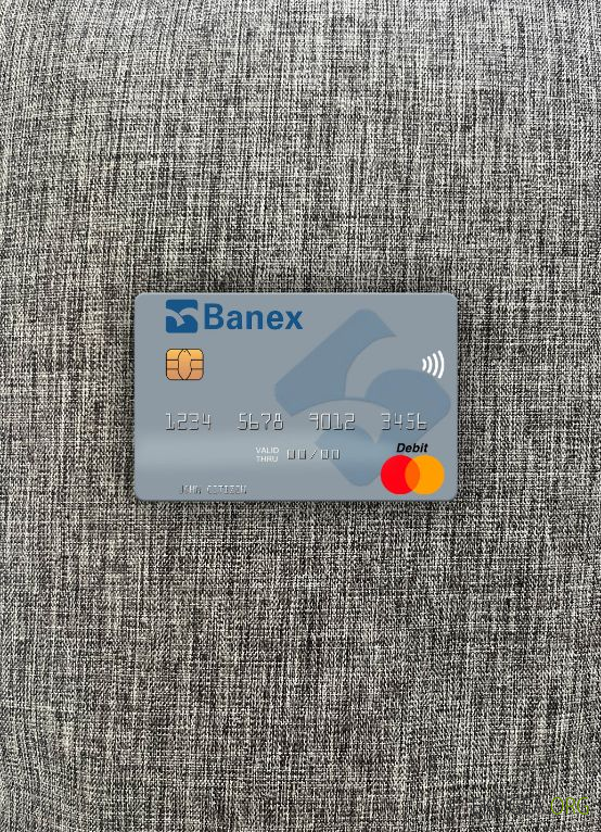 Pérou Banco Banex mastercard photolook recto